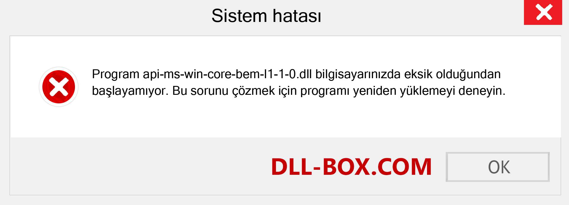 api-ms-win-core-bem-l1-1-0.dll dosyası eksik mi? Windows 7, 8, 10 için İndirin - Windows'ta api-ms-win-core-bem-l1-1-0 dll Eksik Hatasını Düzeltin, fotoğraflar, resimler